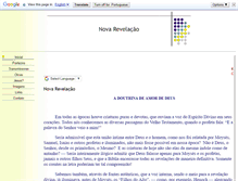 Tablet Screenshot of novarevelacao.org